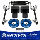 3" Lift Kit Single Weld Blocks Built-In Bump Stop Plates For 04-20 FORD F150 4x4