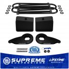 1-3" Adjustable Keys + 4" Tall Rear Lift Blocks Kit For 97-03 Ford F-150 4x4