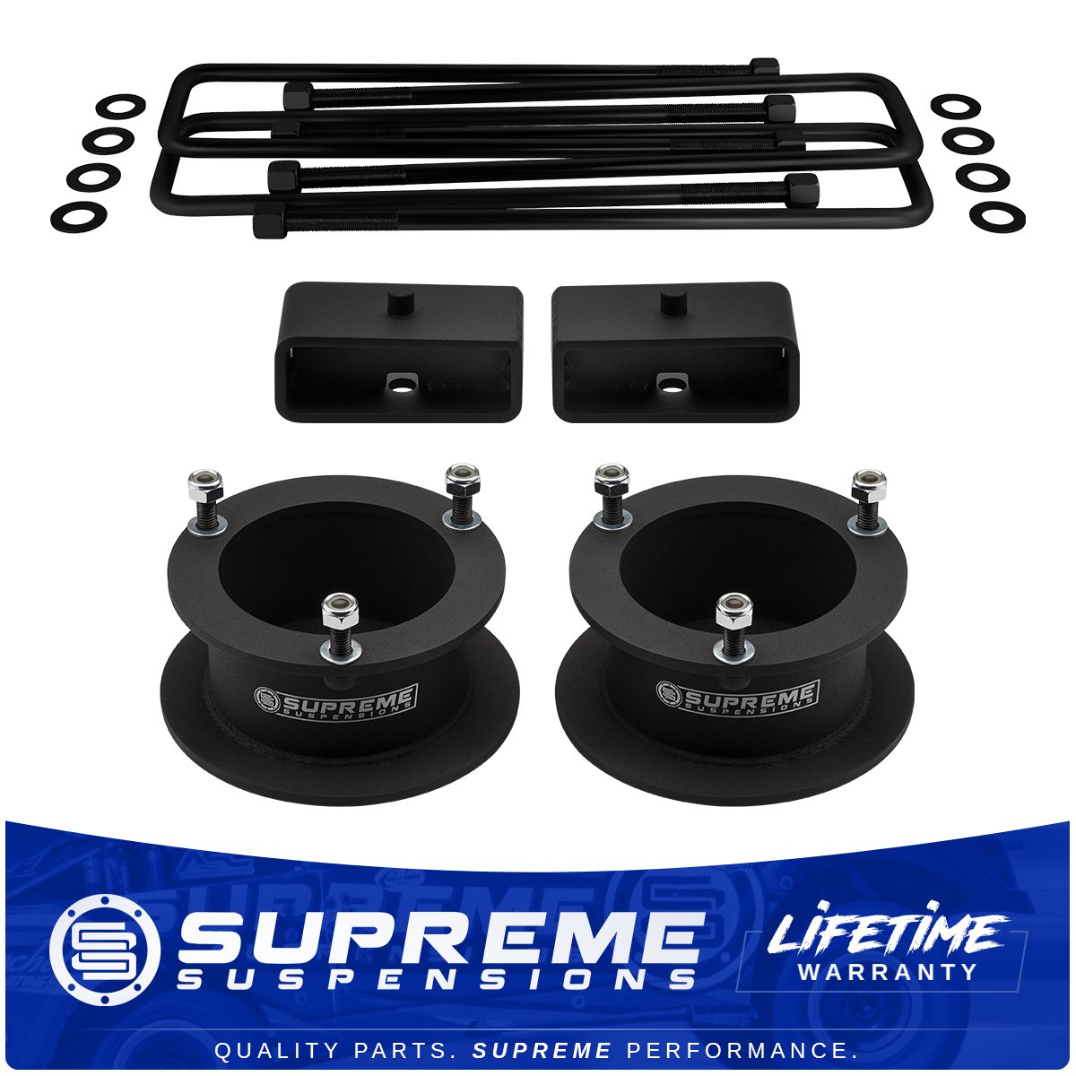3" Inch Front + 2" Rear Full Lift Leveling Kit 1994-2002 Dodge Ram 2500 4wd 4x4