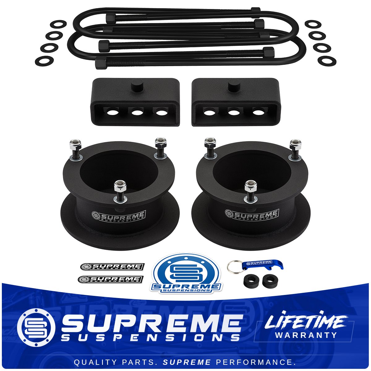 3" Inch Front + 2" Rear Complete Lift Level Kit 2003-2013 Dodge Ram 2500 4WD