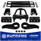3" F + 2" R Lift Kit Shocks Extenders Incl Tool For 11-20 Sierra Silverado HD 4x4