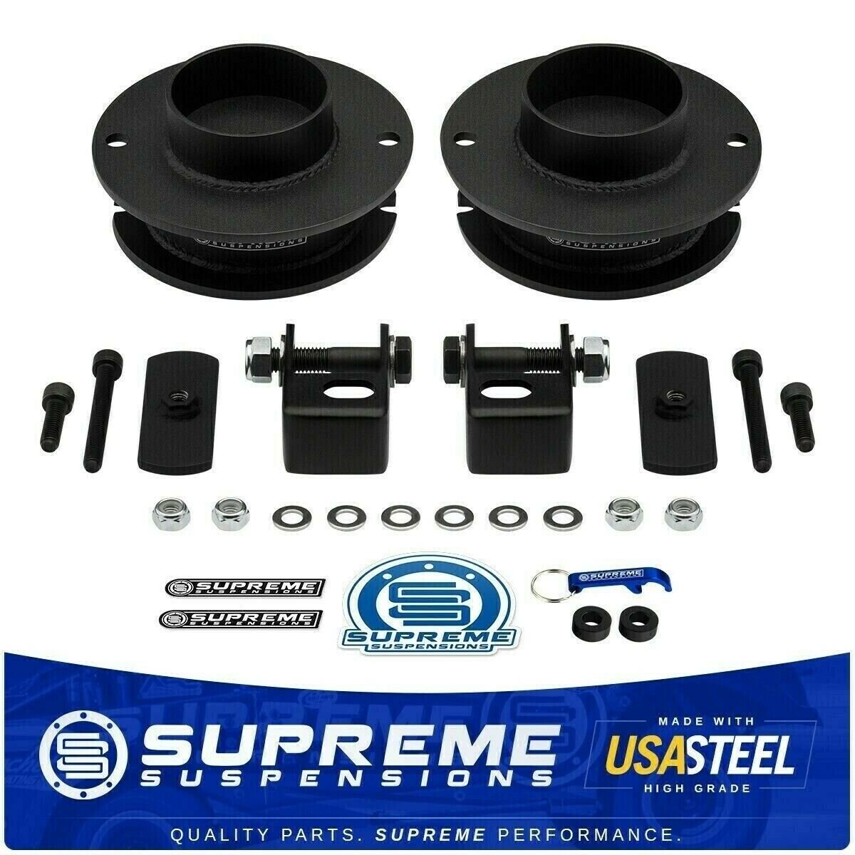 2.5" Front Lift Leveling Kit 2014-2019 Dodge Ram 2500 4wd 4x2 Supreme Steel