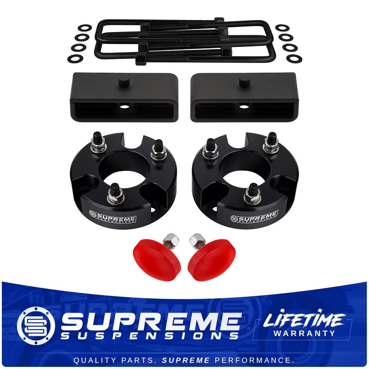FITS 2005-2020 Nissan Frontier PRO 3" Front 1.5" Rear Complete Leveling Lift Kit + Bump Stops