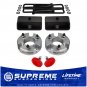 3" Front + 2" Rear Lift Leveling Kit Silver + Bump Stops PRO Fits: 2005-2020 Nissan Frontier B