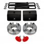 3 Inch Fr + 3 Inch Rr Lift Leveling Kit Silver + Bump Stops For: '05-'20 Nissan Frontier B
