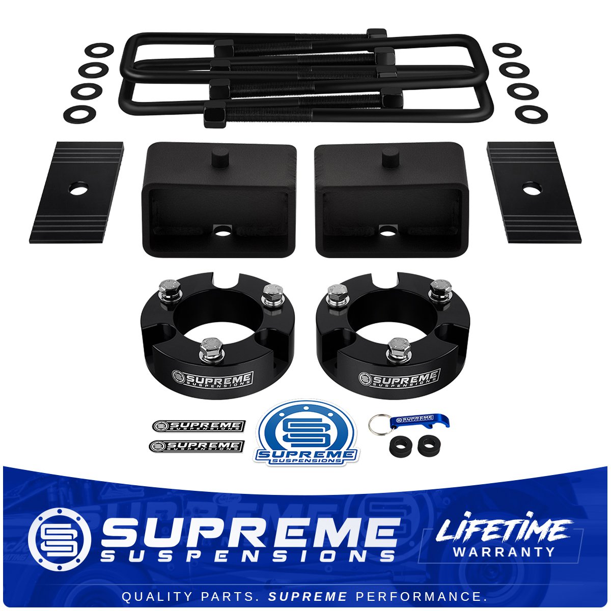 For 0520 Toyota 3 Inch Full Suspension Lift Kit + Block Shims