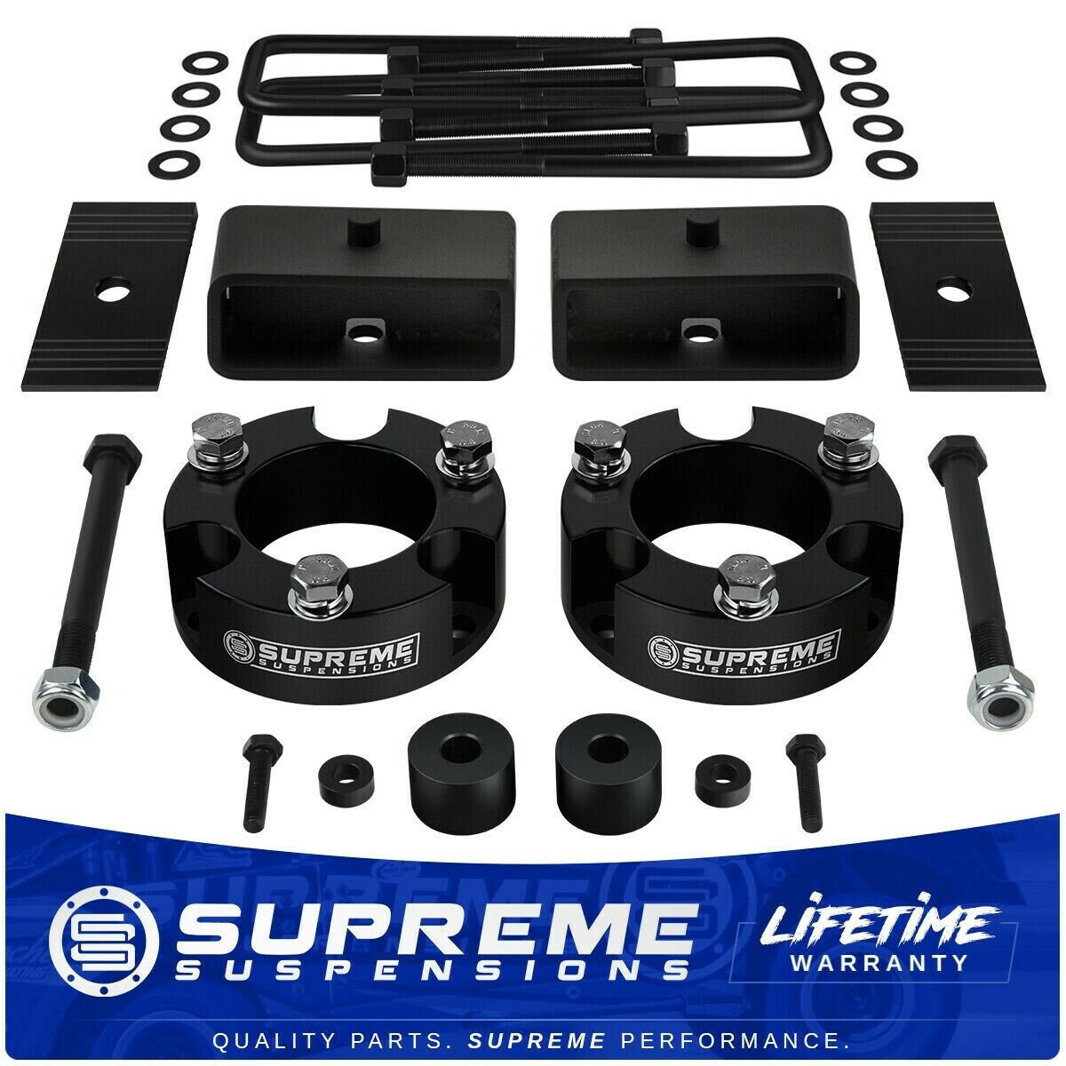 20052019 Toyota 3" Front + 2" Rear Suspension Lift Kit PRO