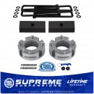FOR 07-21 Toyota Tundra 3" Front Billet Spacers and 1" Rear Steel Blocks Lift Kit 4x4