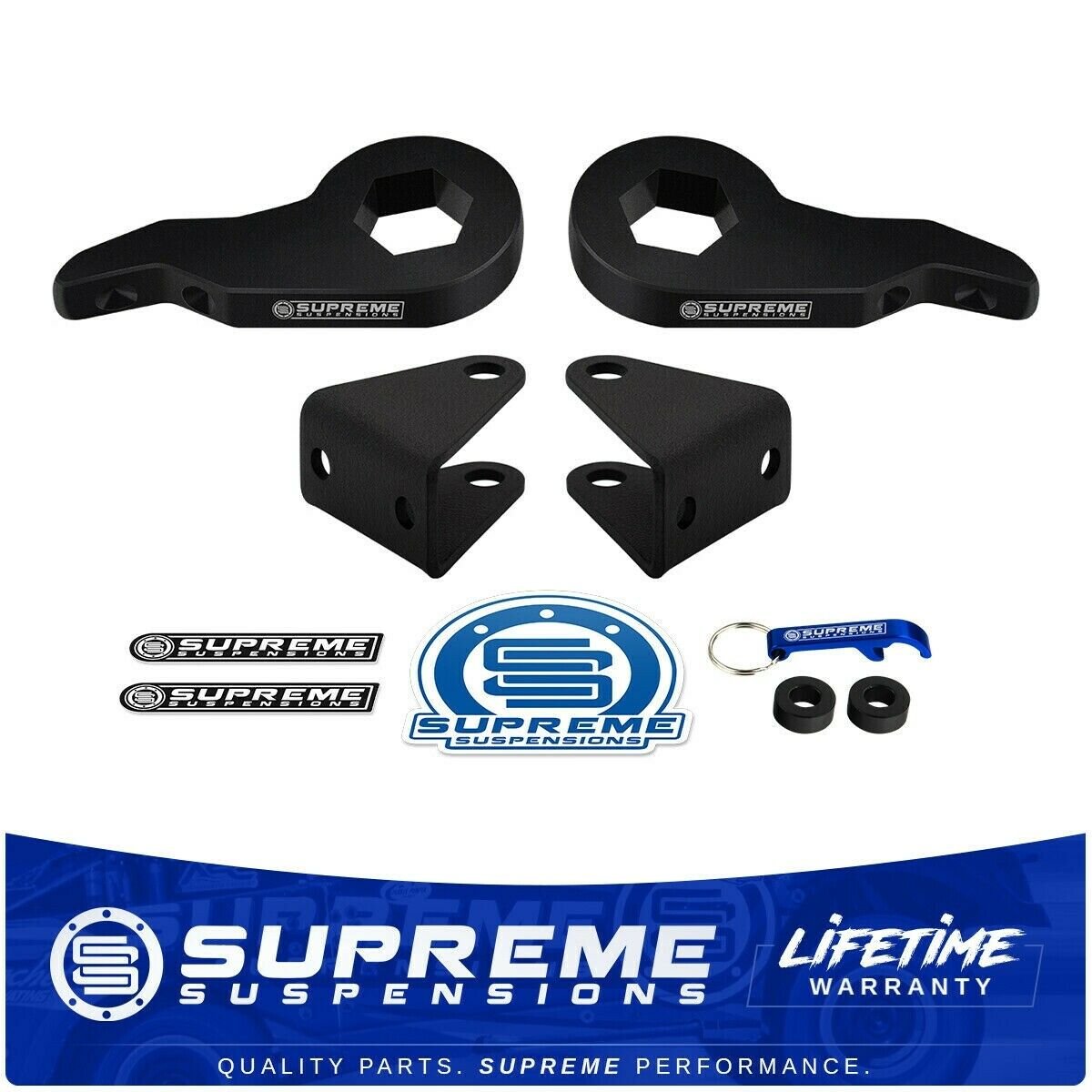 For 19881999 GMC K2500 K3500 3" Adjustable Torsion Keys Front Leveling