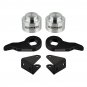 Fits 2003-2010 H2 Hummer 3" Front + 2" Rear Leveling Lift Kit PRO 4WD