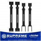Front Upper + Lower Adjustable Control Arms 0-8" Lifts For 93-98 Grand Cherokee