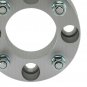 2PC 1.5" HEAVY DUTY WHEEL SPACERS + NEW PREMIUM TIRE VALVE CAPS