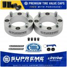 (2x) 1.5" Wheel Spacers Bolt Pattern : 4x137mm & Free Tire Valve Caps For Kawasaki / Can-Am