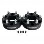 Hub Centric Wheel Spacers 6 X 135MM BP With Tire Valve Caps For 03-16 Lincoln Ford Expedition