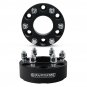 4x Hub Centric Wheel Spacers Fits FORD - BP 6x135mm M14x2 Studs w/ Tire Valve Caps