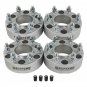FR + RR Wheel Spacers For FORD - BP 6x135mm M14x2 Studs + 4 PC Tire Valve Caps