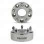 CNC Billet 2 Wheel Spacers Hub Centric 5 x 5.5" + 4 Premium Valve Caps For Mitsubishi Chrysler