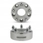 Hub Centric Wheel Spacers Fits Ram 1500 SRT-10 Dakota Durango 5x5.5" BP 9/16"x18 Set 4 Valve Caps