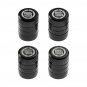 Front & Rear Pro Billet Wheel Spacers + Premium Tire Valve Caps For Dodge Rams