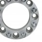 4 pcs Set Wheel Spacers (8x6.5") And Valve Caps CNC Aluminum Fits Ram 2500 3500