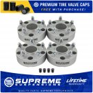 Hub Centric 4x Wheel Spacers w/ Valve Caps For 97-16 Lexus LX 98-20 Toyota Models