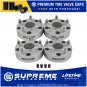 Hub Centric 4x Wheel Spacers w/ Valve Caps For 97-16 Lexus LX 98-20 Toyota Models