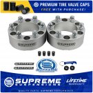 1.5" Wheel Spacers 6x5.5" BP  Tire Valve Caps Incl. Fits 03-17 NISSAN Titan Armada
