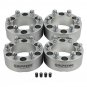 Wheel Spacers 6x5.5" BP Tire Valve Caps Included For NISSAN Titan Infiniti QX 2WD 4WD