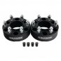 Hubcentric Wheel Spacers Fits F150 Expedition / Lincoln Navigator - 6x135mm M14x1.5 + Valve Caps