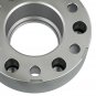 Silver Anodized Wheel Spacers 6x135mm Premium Valve Caps For F150 Lincoln Navigator