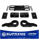Chevy GMC Silverado Sierra 2500HD 3500HD 00-10 Full 3" F + 2" R Lift Kit + Shims