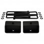 88-99 GMC K3500 Black 3" Complete Steel Level Lift Kit + Shims PRO 4WD