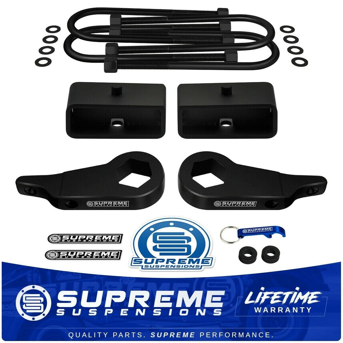 1997-2012 Ford Ranger 3" Front + 2" Rear Full Leveling Lift Kit 4x4 Pro
