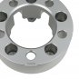 For 83-12 Ranger Dakota Ford Series Silver Finish 1" Wheel Spacers Kit + Tire Caps