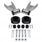 1984-2001 Jeep Cherokee XJ 3" Front 2" Rear Shackle Kit + Transfer Case Drop 4x4