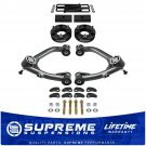 3" Front + 1" Rear Lift Kit + Uni-Ball UCA for 2007-2018 Silverado Sierra 1500 2WD 4WD