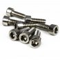 88-21 Silver Harley Sportster 48 Forty Eight 39mm Clip on 1" Handlebar Kit