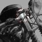 88-21 Silver Harley Sportster 48 Forty Eight 39mm Clip on 1" Handlebar Kit