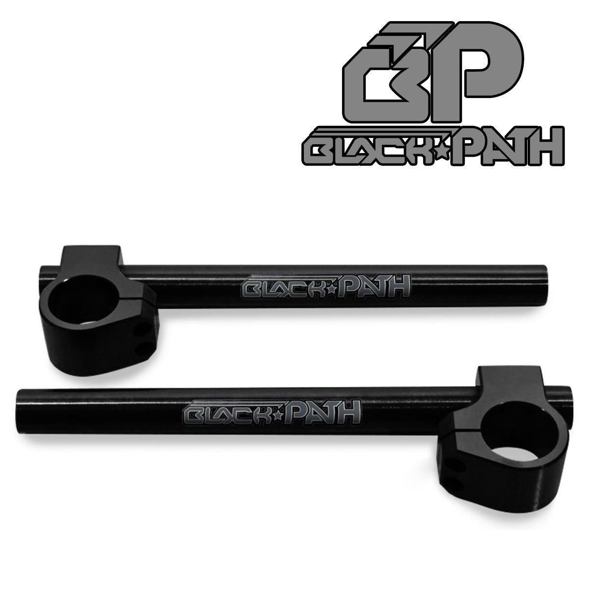BP 1988-2021 Black Universal 39mm Fork Clip on Handlebar Mount Kit
