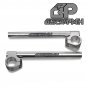 BP 1988-2021 Silver Universal 39mm Fork Clip on Handlebar Mount Kit