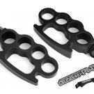 Harley Floor board Controls Foot Pegs Softail Dyna Sportster Touring Black