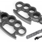 Black Harley Floor Board Controls Foot Pegs Softail Dyna Sportster Touring