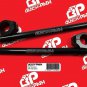 12.5" long Black Clip on Handlebars 35mm Motorcycle fork tubes Norton Cafe Racer