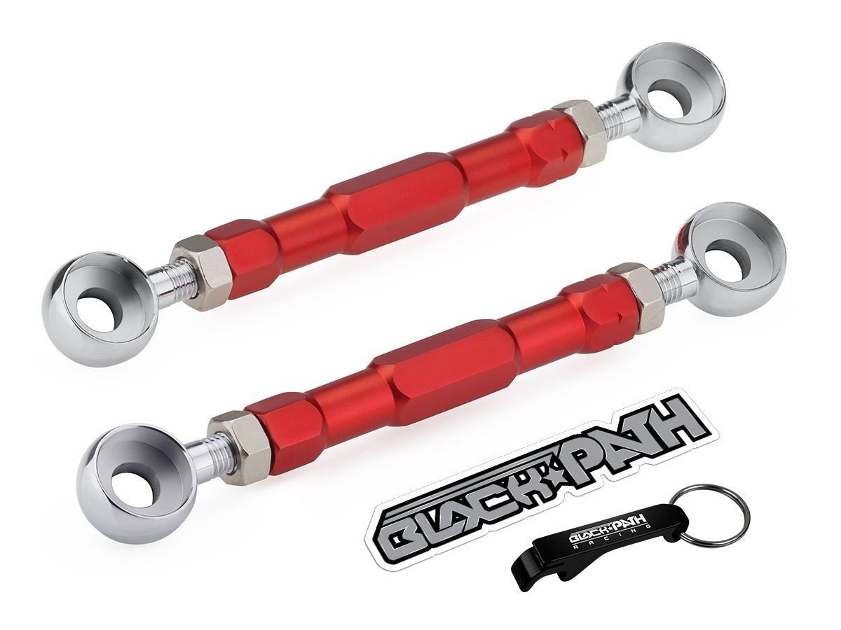 1998-2006 Suzuki Katana GSXF Models 0-4" Red Adjustable Lowering Drop Link Kit