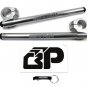 Silver Clip on Handlebars 33mm Cafe Racer For Honda CB350 Motorcycle fork tubes