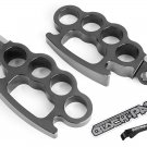Harley Davidson Running Floor Board Foot Pegs Road King Series Black Chrome