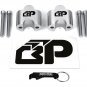 BP 1999-2010 Yamaha Royal Star Venture 1.5" 38mm Silver Handlebar Riser Kit Alu