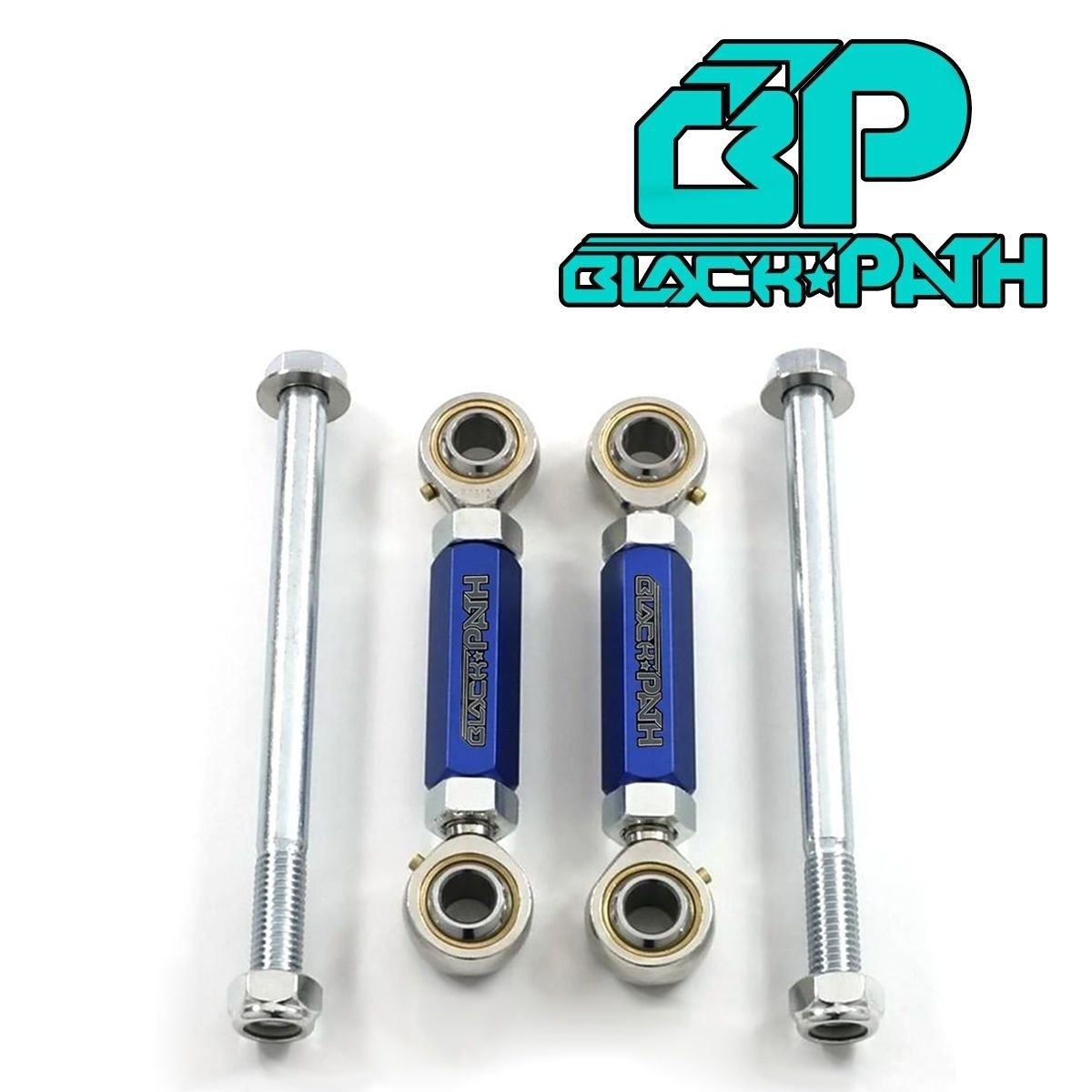 BP 1999-2002 Suzuki SV 650 Blue Fully Adjustable 0-4" Lowering Links Kit