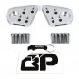 93-14 BMW R1100RT R1150RT R1200RT R1100R Silver 1" Handlebar Risers Extender Kit