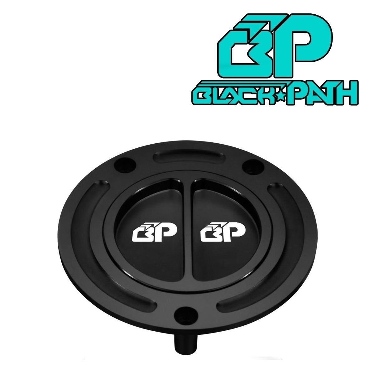 BP 20002006 Kawasaki Ninja ZX6R Black Billet Gas Cap Fuel Tank Kit